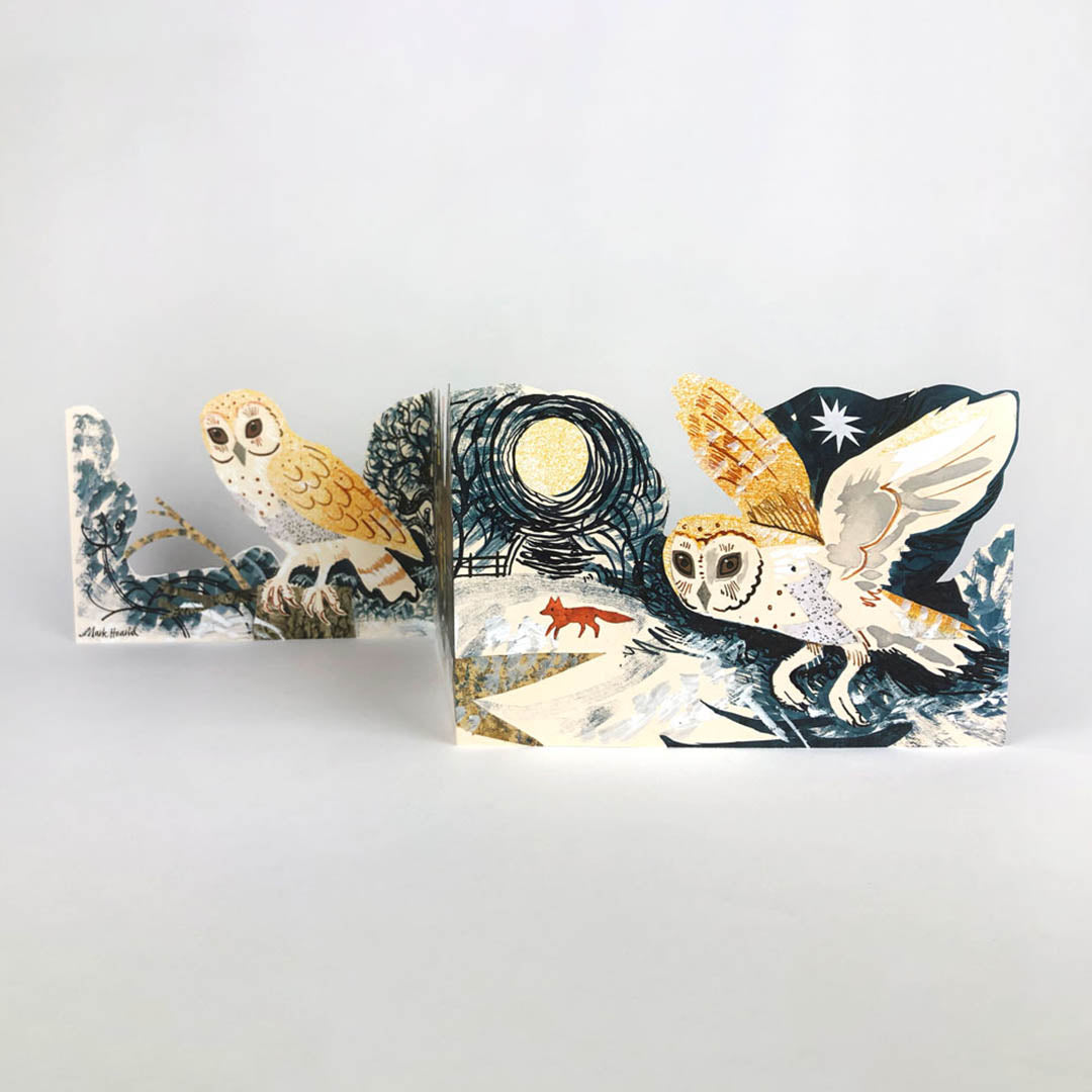 NEW Silent Flight Collage Card