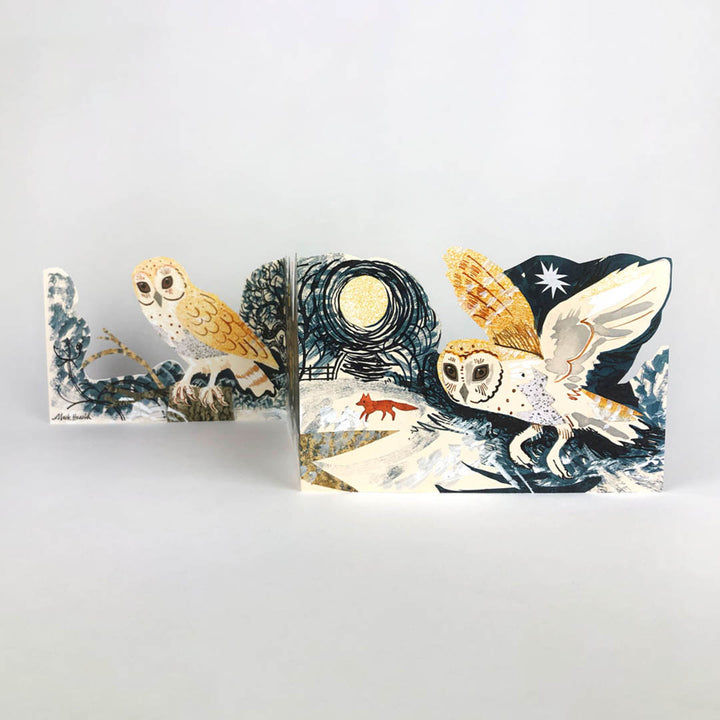NEW Silent Flight Collage Card