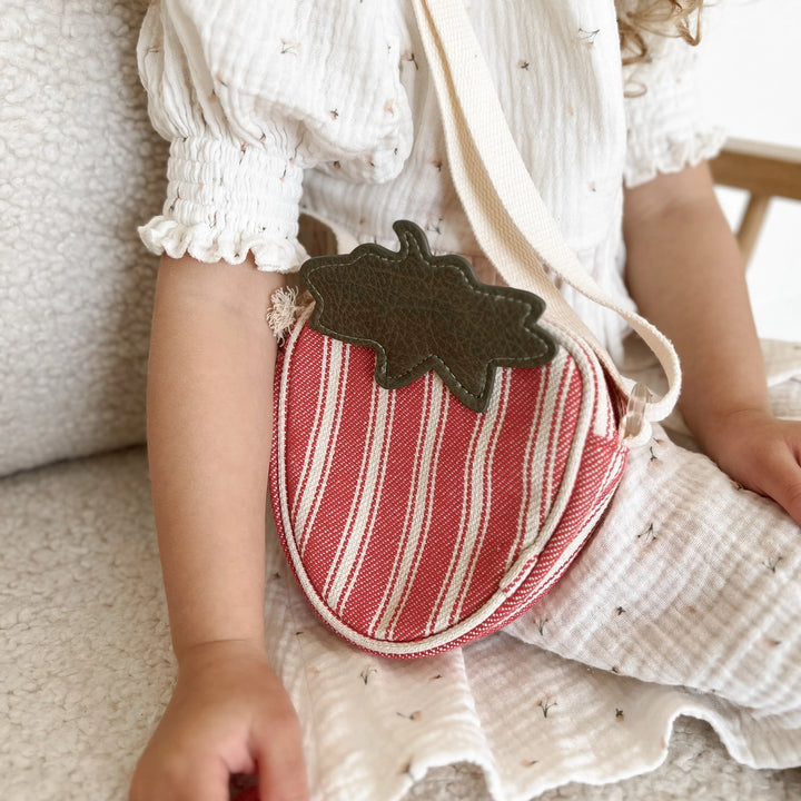 Strawberry Striped Bag