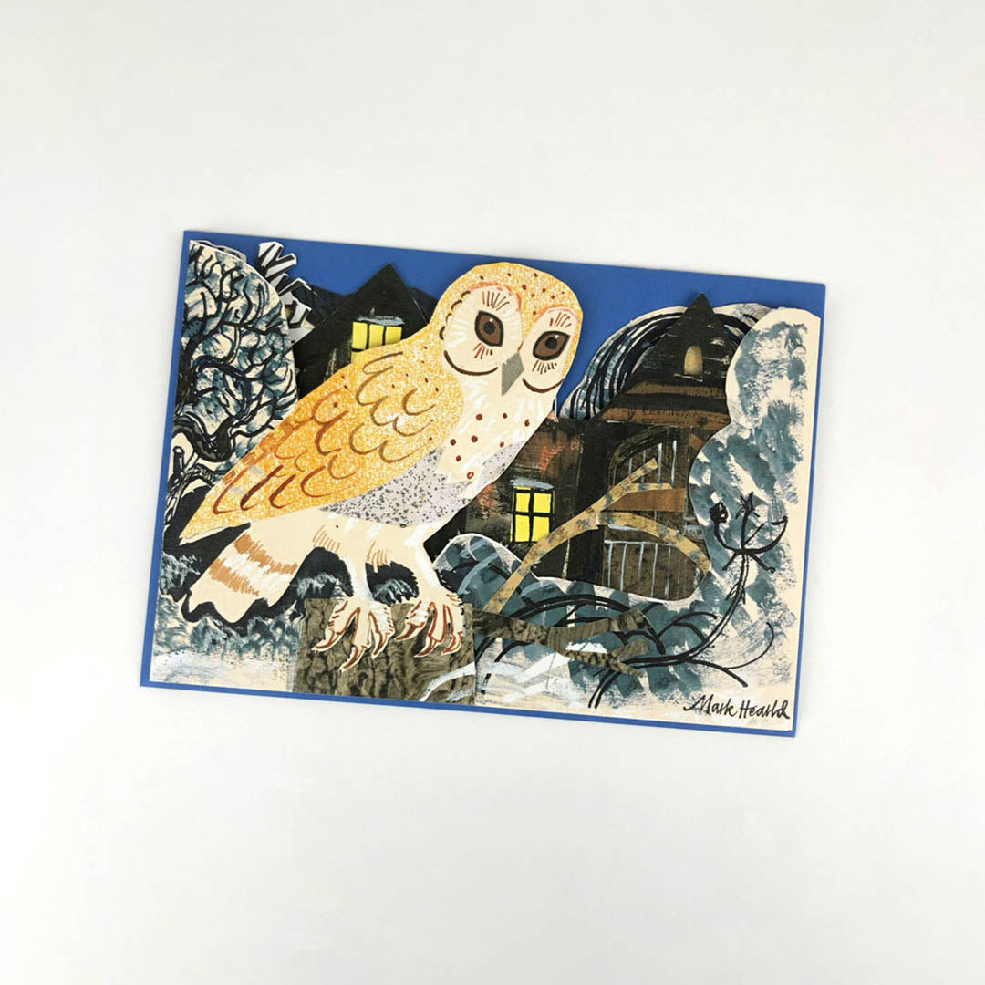 NEW Silent Flight Collage Card