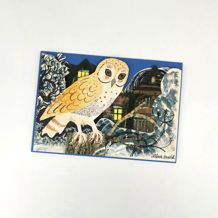 NEW Silent Flight Collage Card