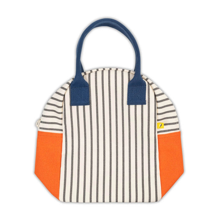 Zipper Lunch Bag- Nautical Stripe