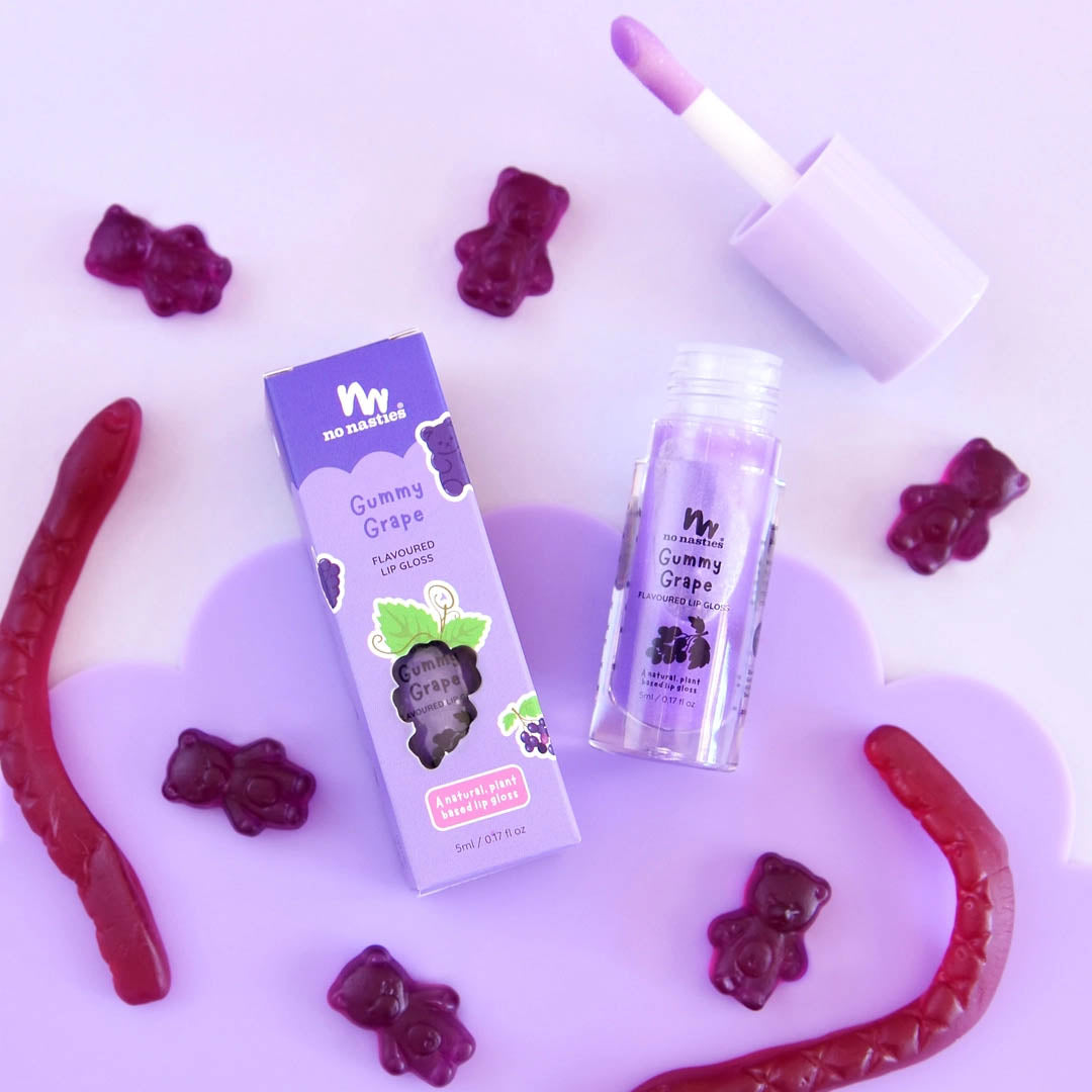 Natural Kids Lip Gloss- Grape