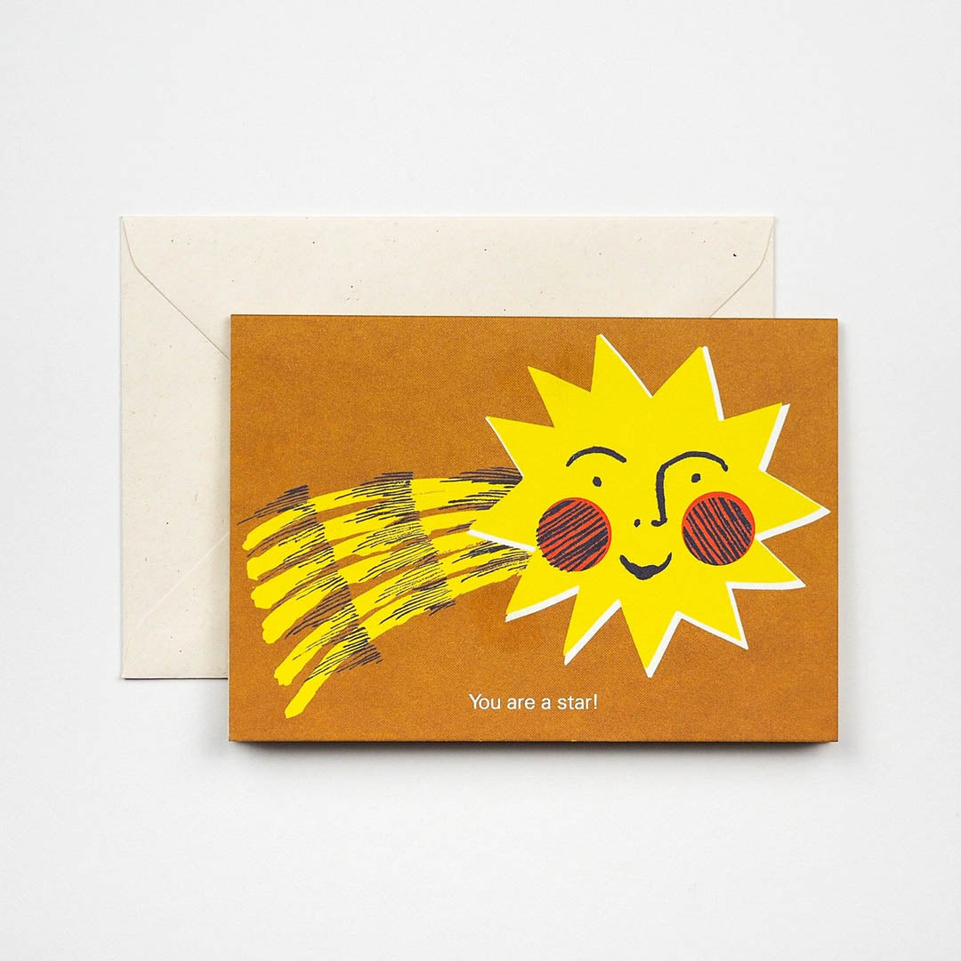 Greeting Card - You Are A Star