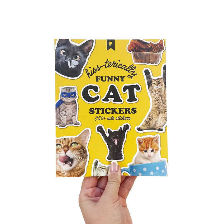 Hiss-terically Funny Cat Sticker Book