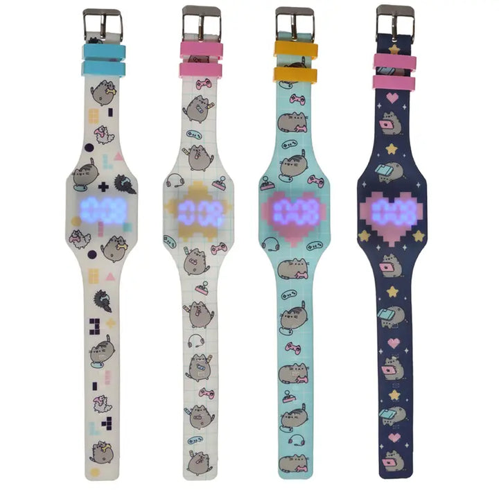 NEW Pusheen Cat Silicone Digital Watch- Original