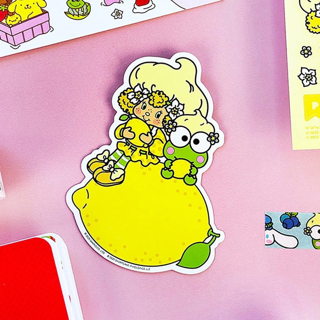 Lemon Orchard Scratch 'n Sniff Stickers (2ct) - Hello Kitty and Friends x Strawberry Shortcake