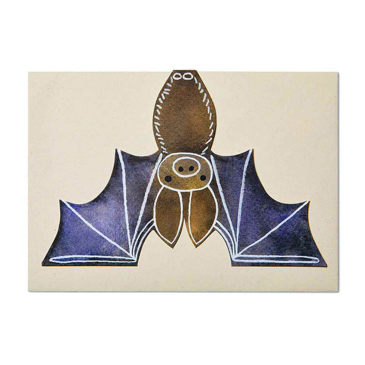 Halloween Bat Card