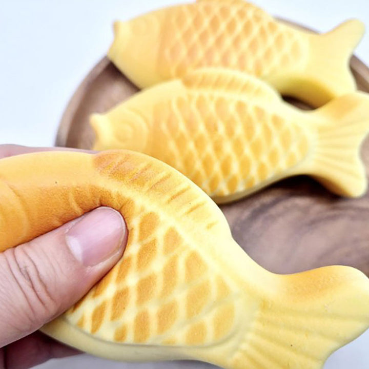 Taiyaki Bread Fish Shaped Squishy Toy