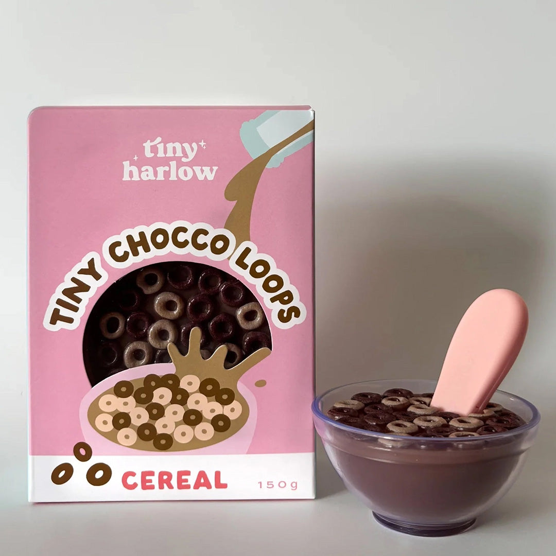 Tiny Tummies Tiny Chocco Loops Cereal Bowl