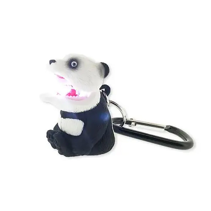 Animal Carabiner Flashlight - Panda Bear