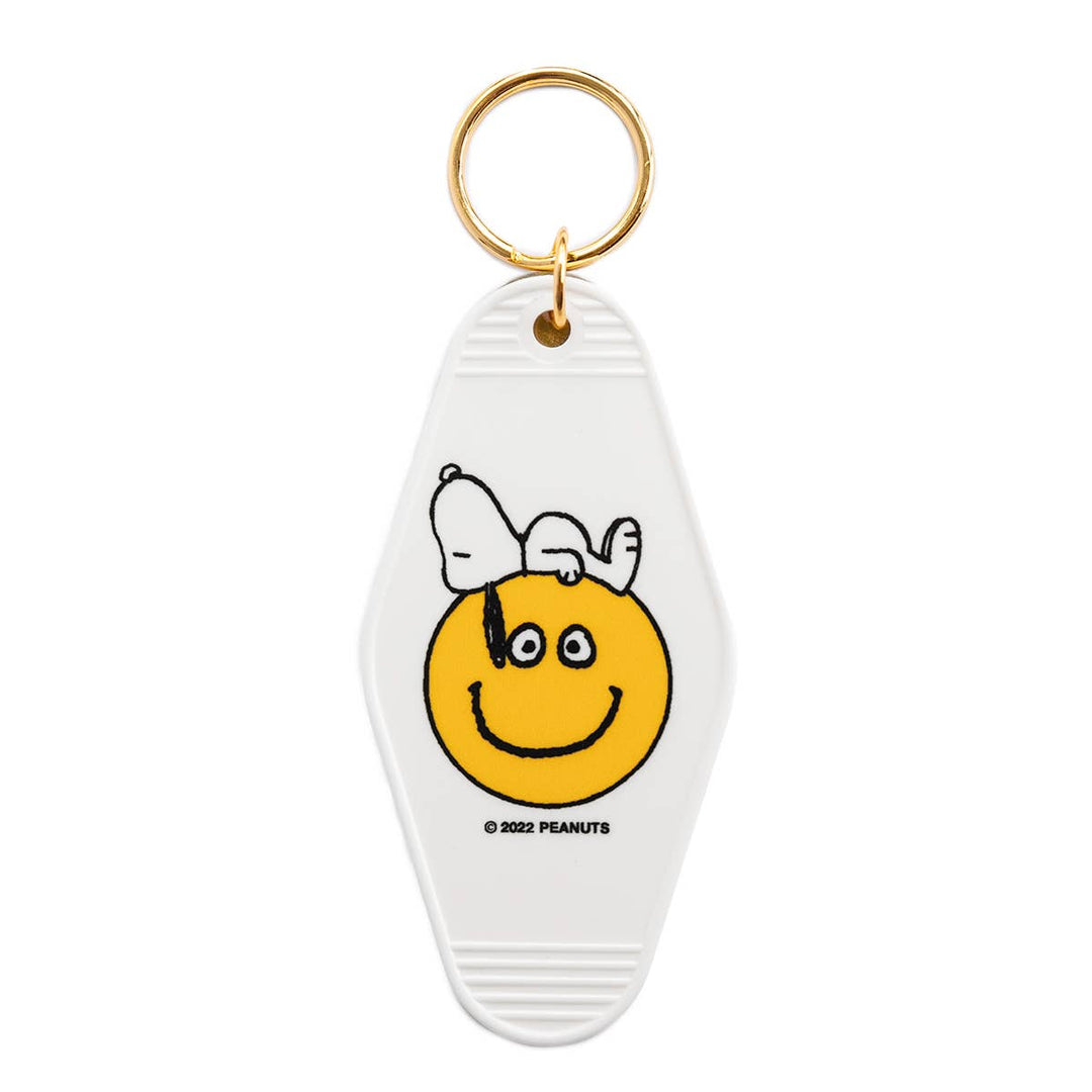 3P4 x Peanuts® - Snoopy Smiley Key Tag
