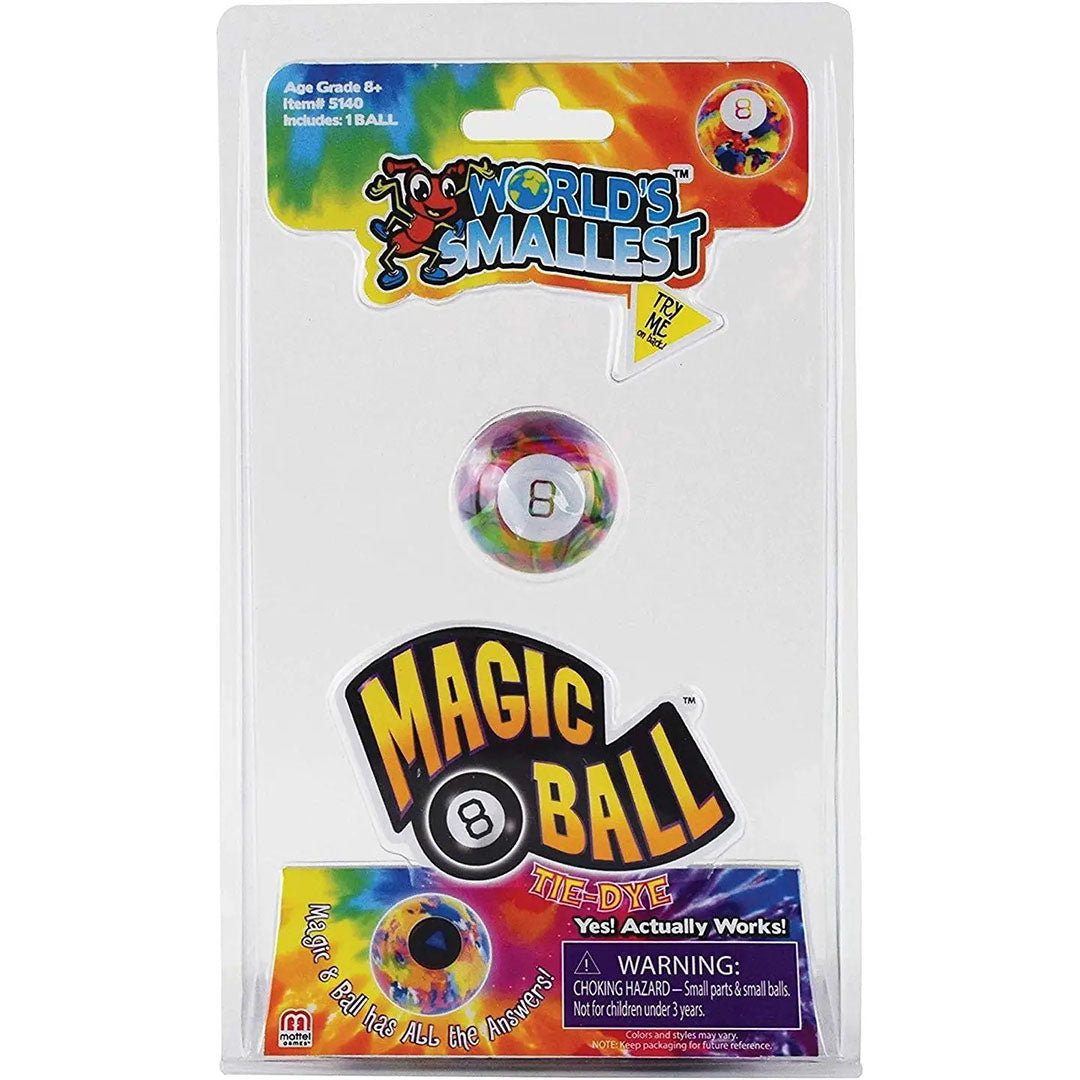 The World's Smallest Collectible: Magic 8 Ball Tie Dye