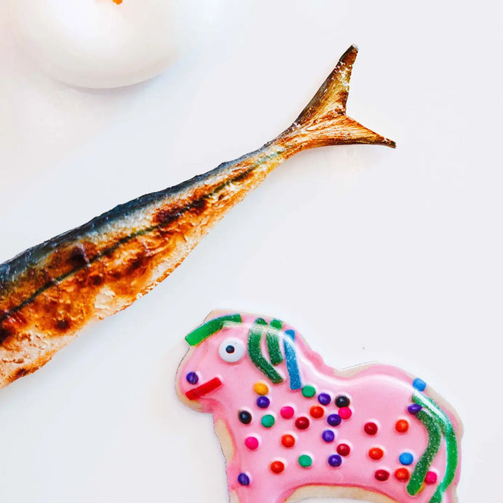 Weird Horse Cookie Magnet
