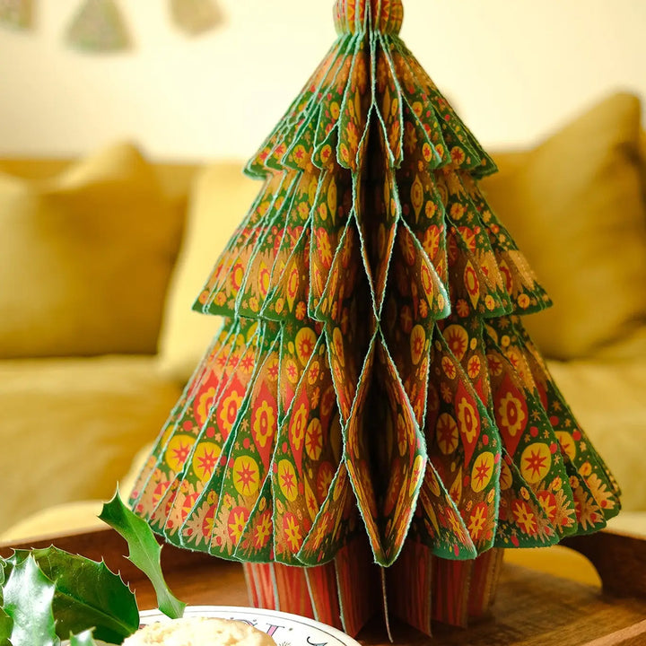 Christmas Tree Honeycomb Decoration