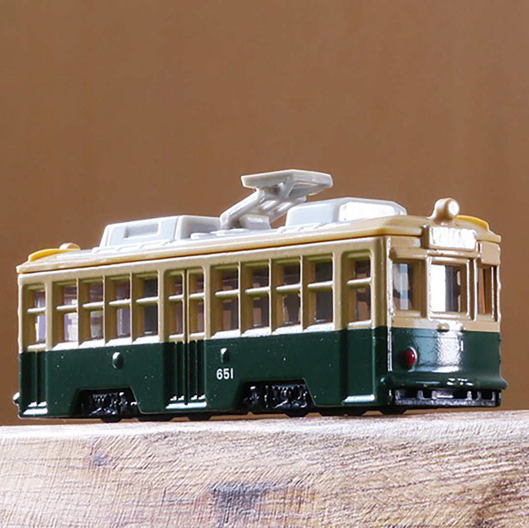 Japanese Mini Cars - Tomica Hiroshima Electric Railway Type 650