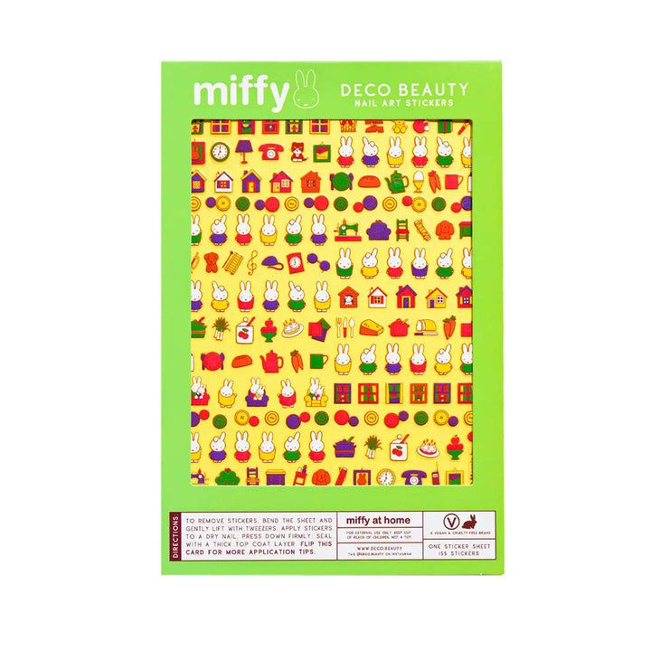 Nail Art Deco Stickers: Miffy at Home