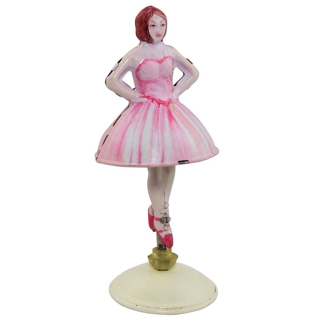 Tin Ballerina Top Toy