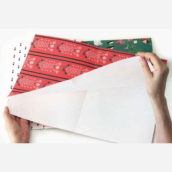 NEW Gift Wrap Paper- Very Delightful Holiday Wrapping Paper Book