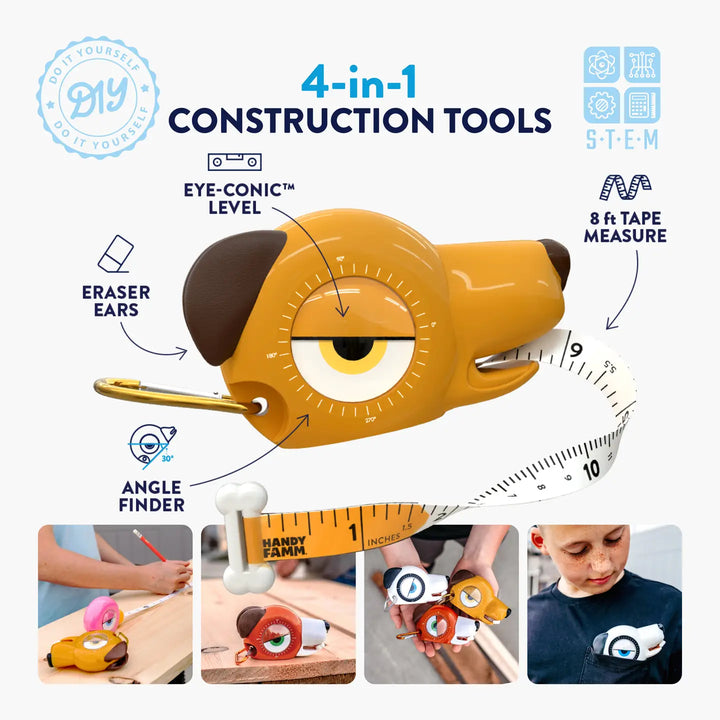 Stem Measuring Tape 4-in-1 Tool : Nutmeg