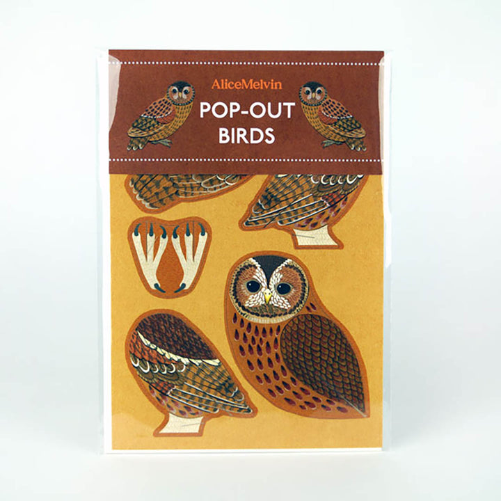 Pop-out Tawny Owl Card