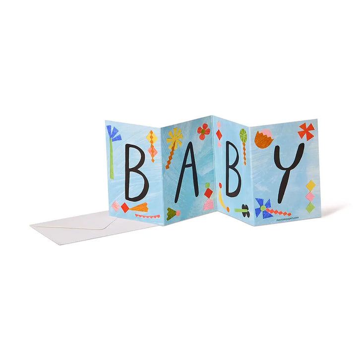 Baby Concertina Greeting Card