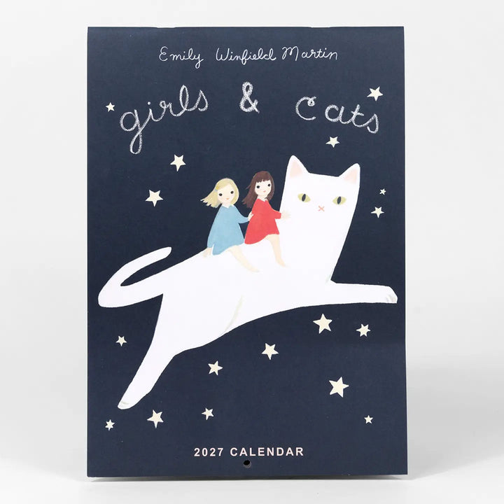 Emily Winfield Martin: Girls & Cats 2027 Wall Calendar
