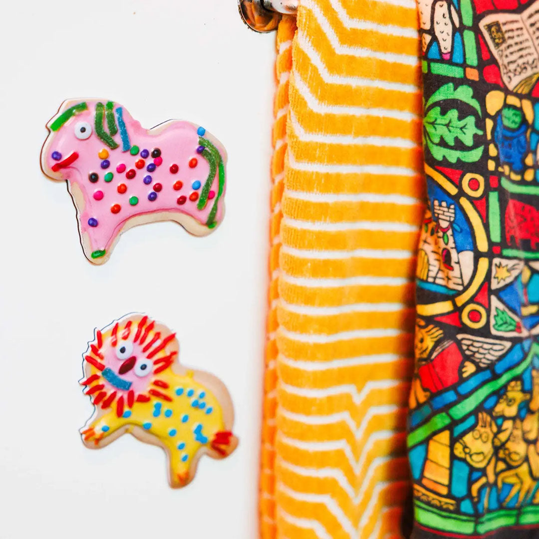 Weird Horse Cookie Magnet