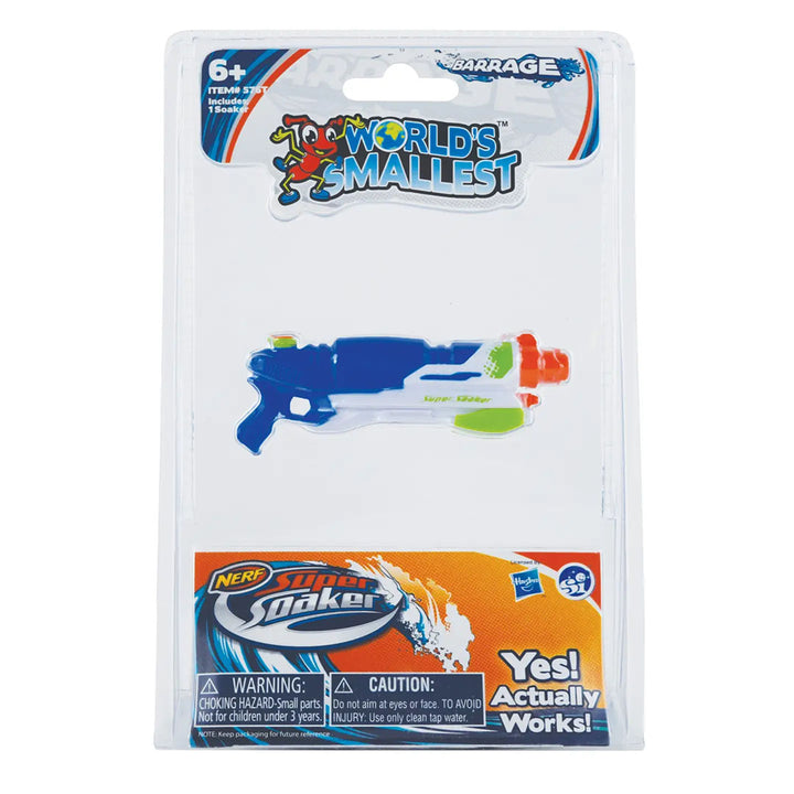 The World's Smallest Collectible: Super Soaker Assortment