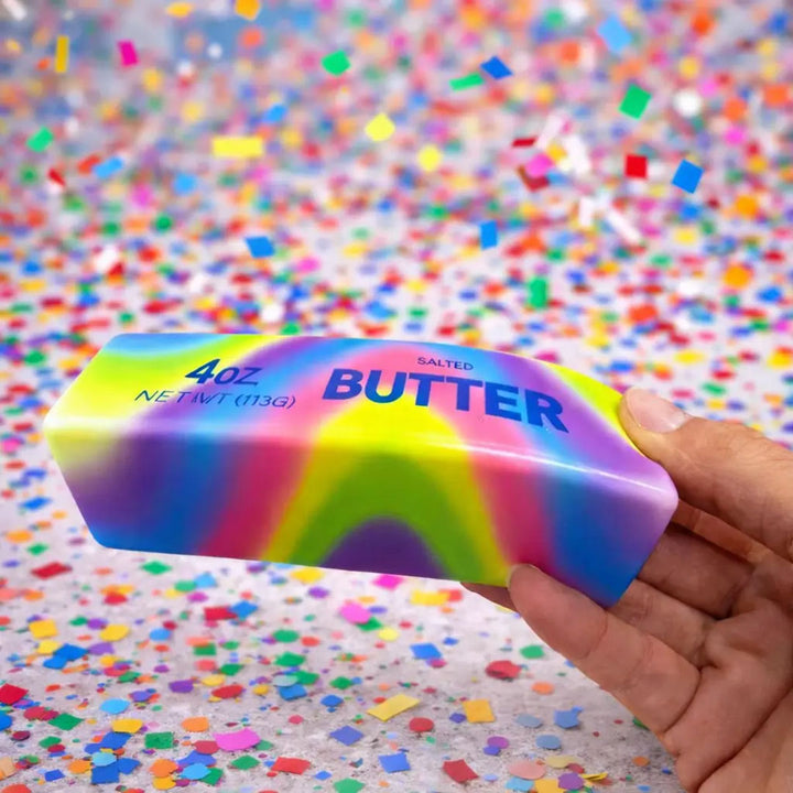Rainbow Butter Squishy Toy