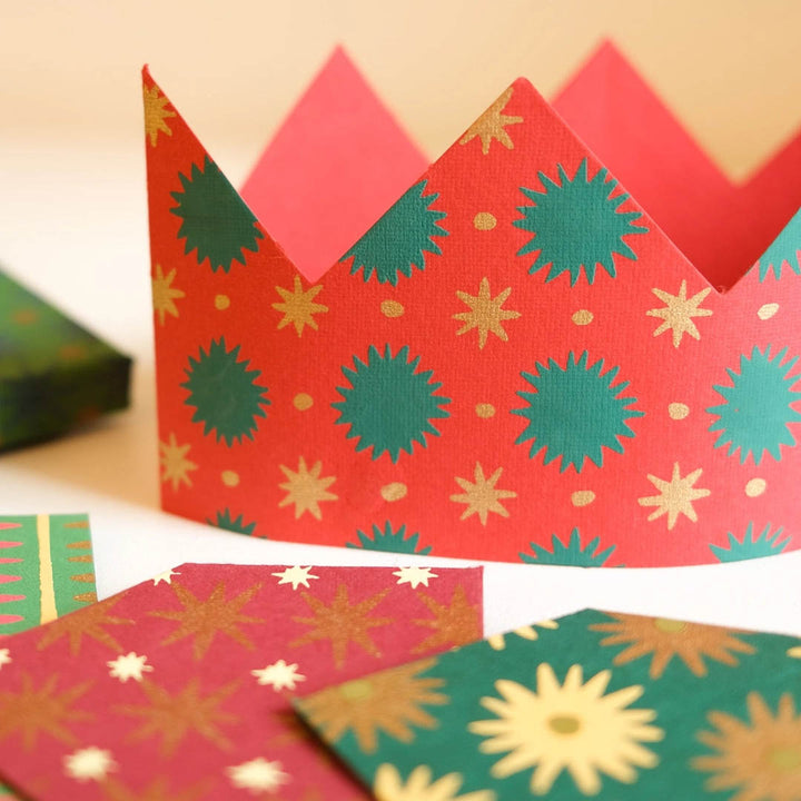 Festive Paper Crowns