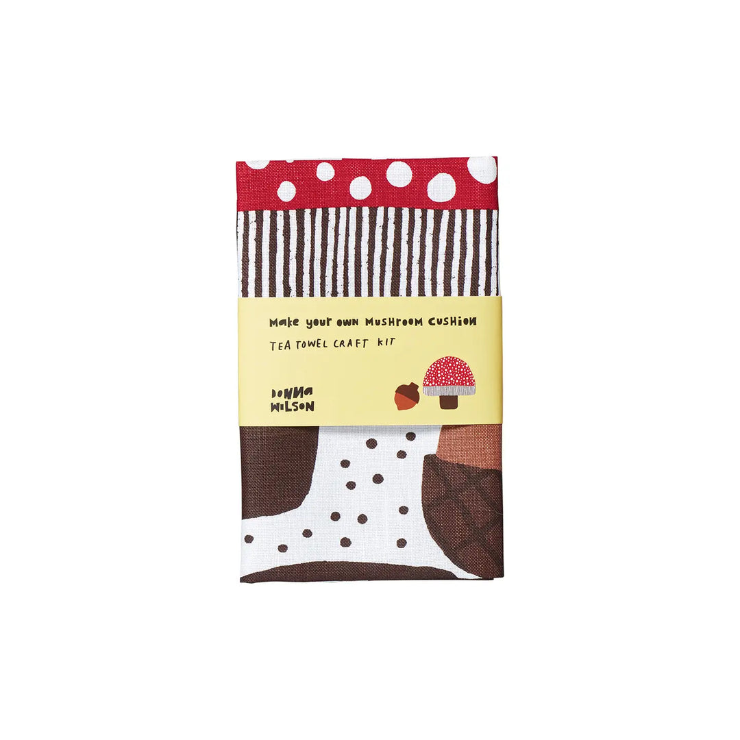 Mushroom Tea Towel Craft Kit