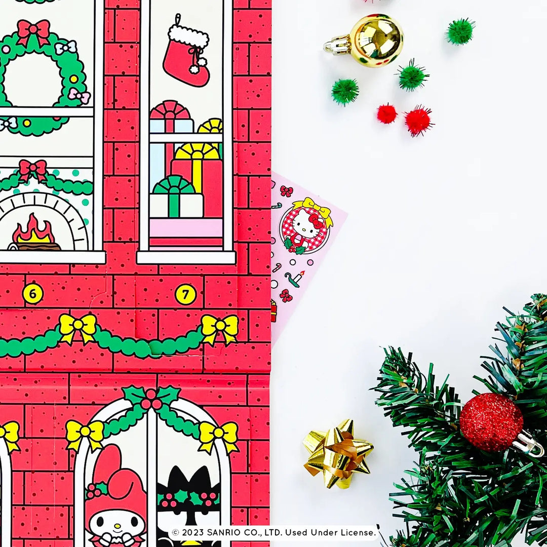 Hello Kitty and Friends Christmas Sticker Advent