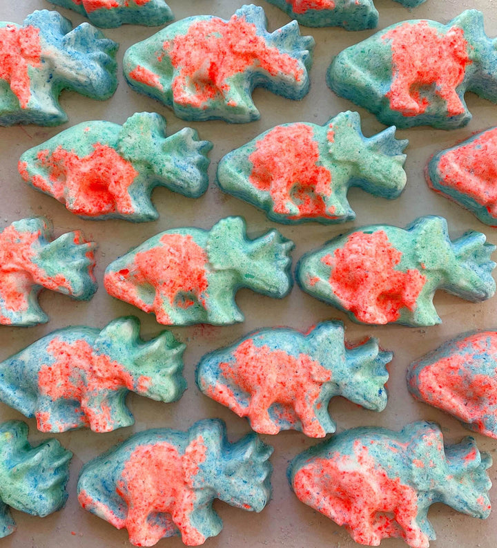 Triceratops Dino Bath Bomb (With Toy!)