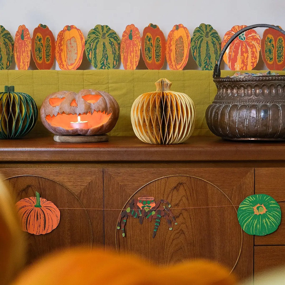 Pumpkin Sewn Garland
