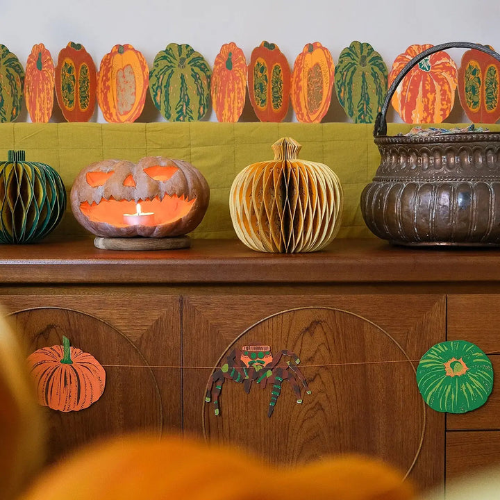 Pumpkin Sewn Garland