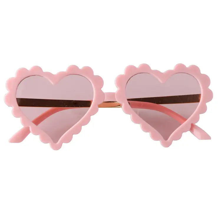 Heart Sunglasses- Pink