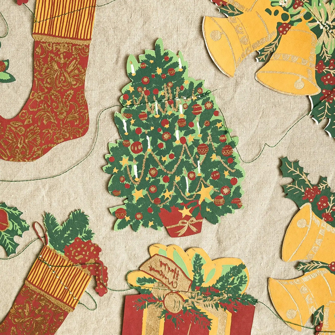 Christmas Sewn Garland