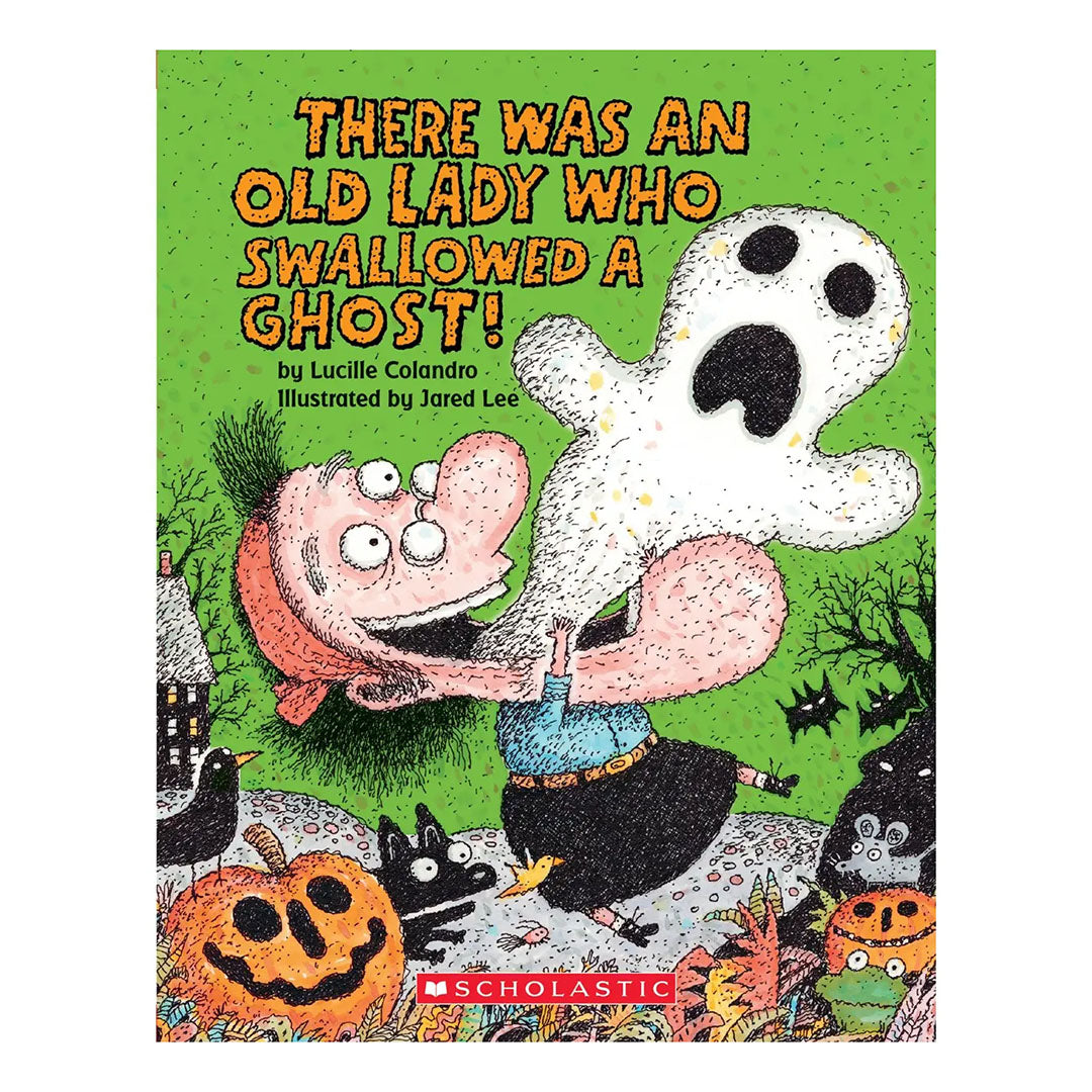 There Was An Old Lady Who Swallowed A Ghost! Board Book