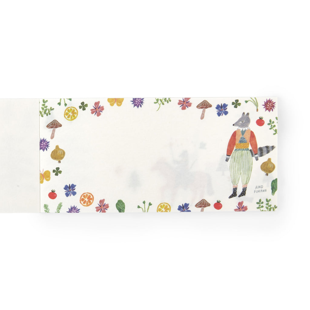 NEW Aiko Fukawa Stationery: Small Letter Paper Pad #1