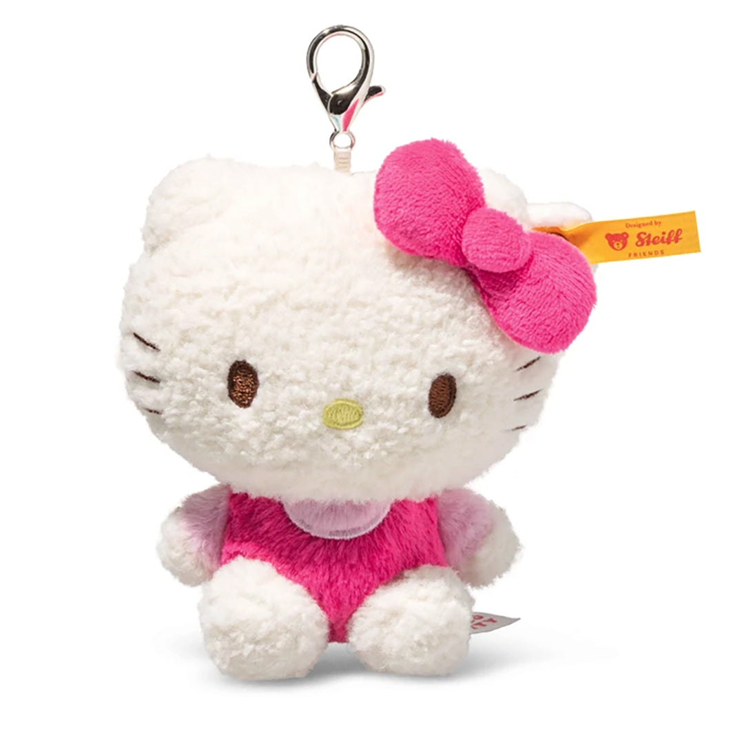 Hello Kitty Keyring Plush, White