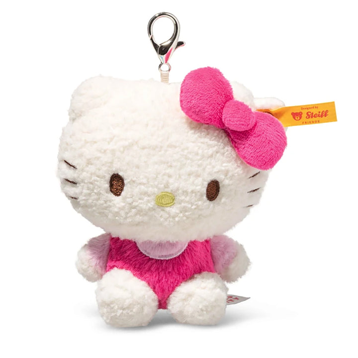 Hello Kitty Keyring Plush, White