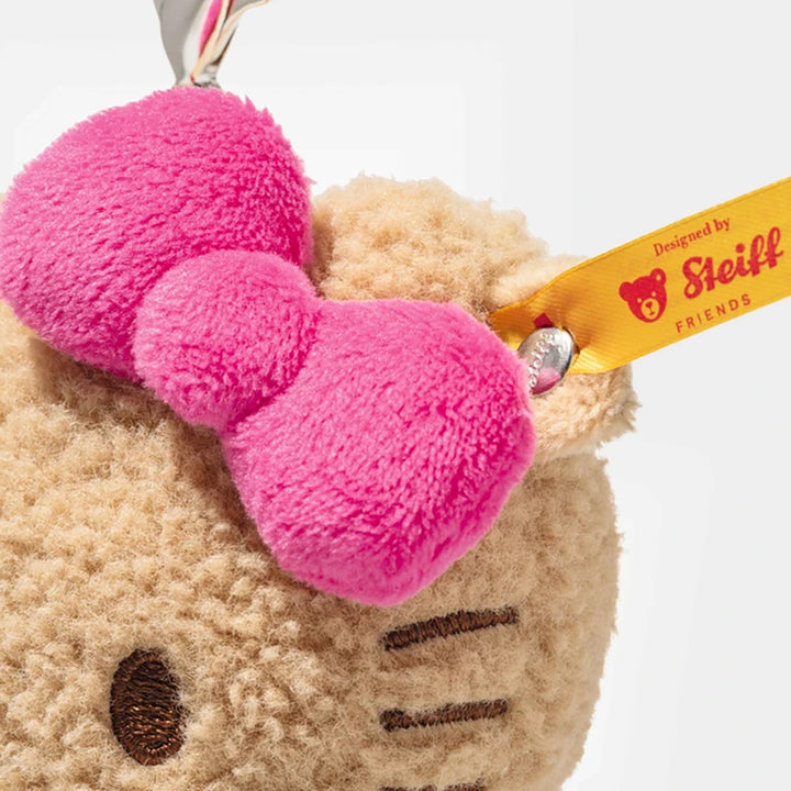Hello Kitty Keyring Plush, Beige