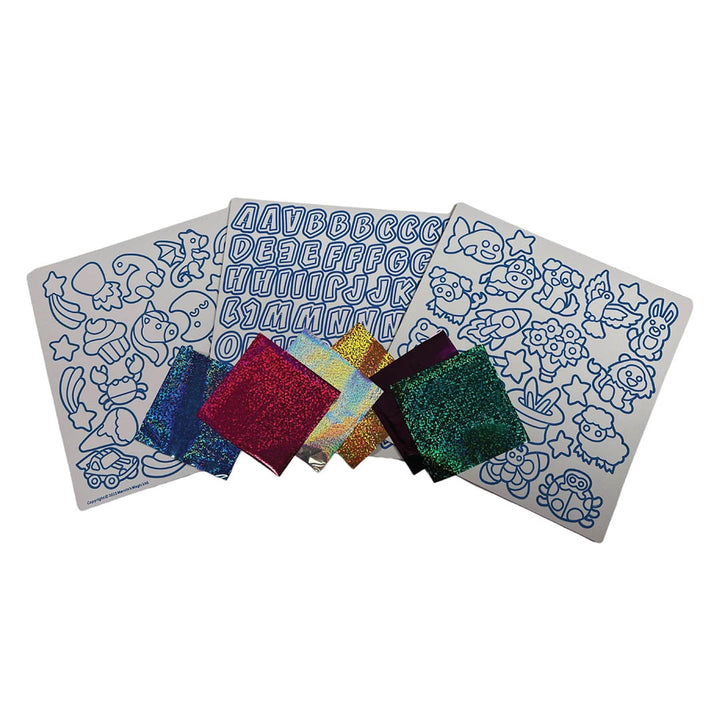 Magic Foil Rainbow Stickers