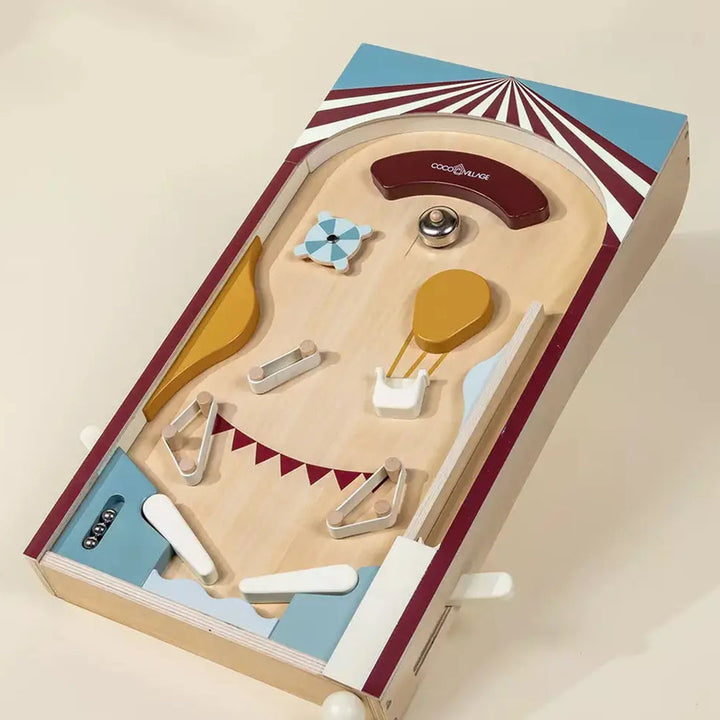 Wooden Play Pinball Machine
