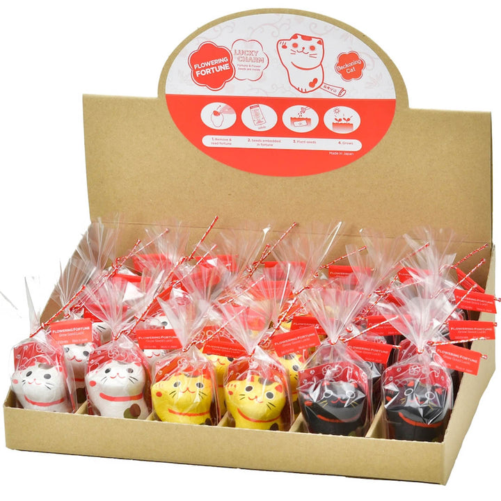 Flowering Fortunes - Beckoning Cat