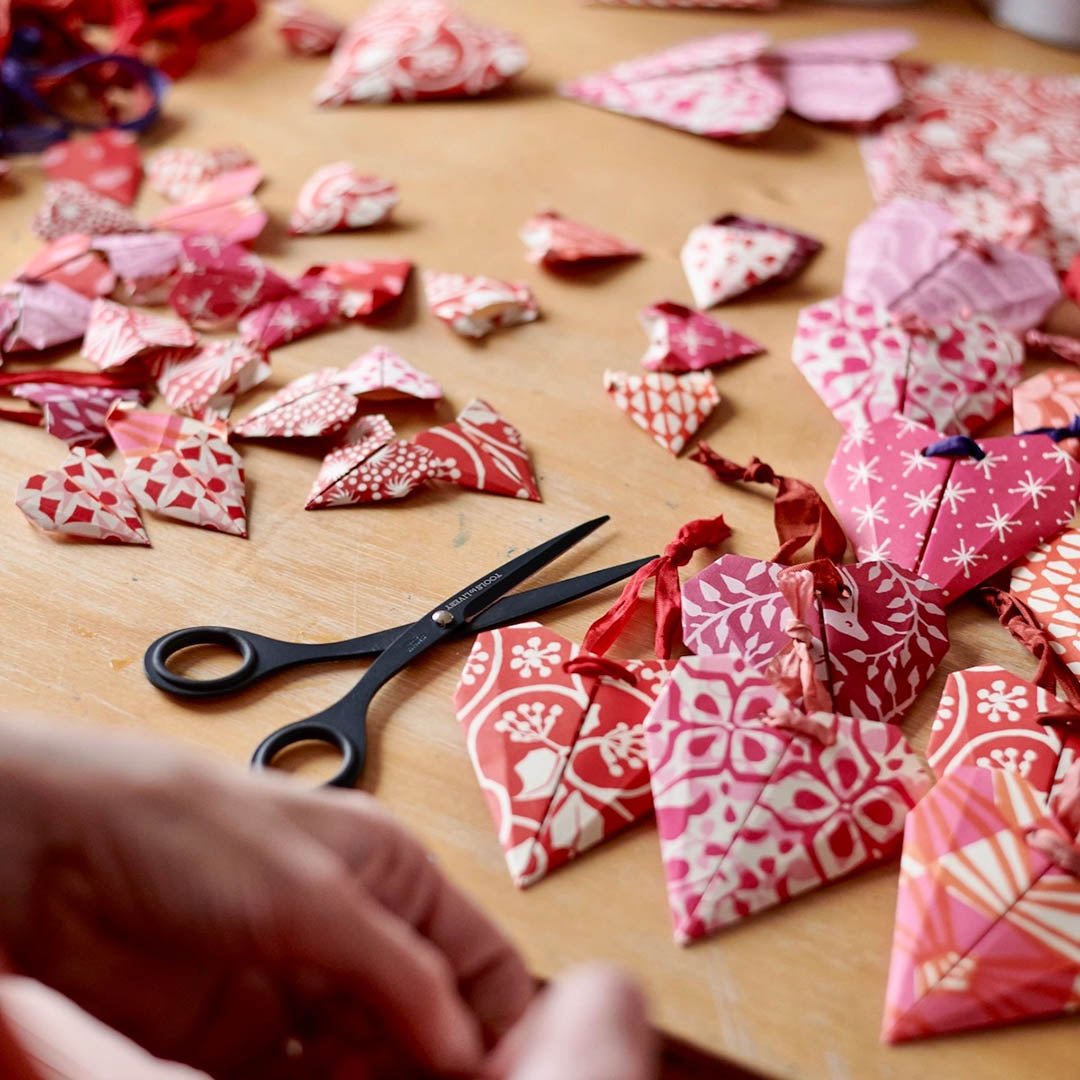 Origami Heart Bunting Kit