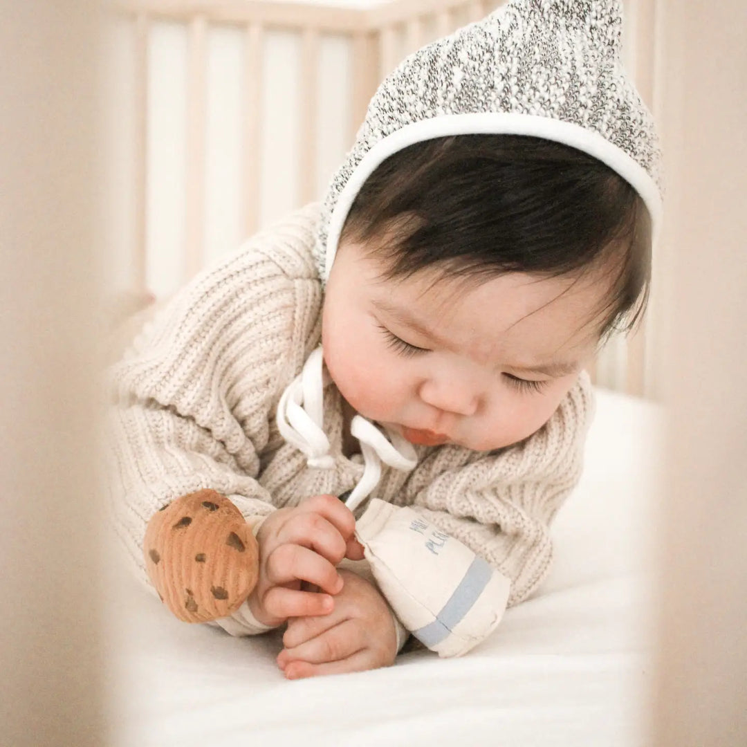 Baby Milk + Cookie Wrist Rattle Set