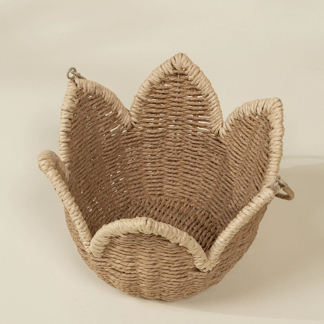 Flower-Shaped Basket – Large