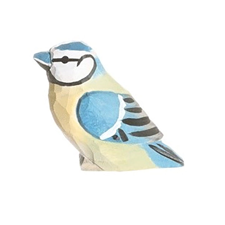 Wooden Blue Tit Bird Animal Toy